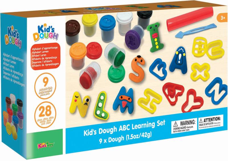 KidsDough  ABC-Lernset Knete von Kid's Dough
