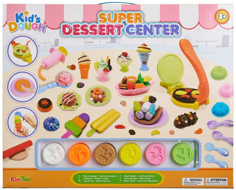KidsDough Super Dessert Center Play-Doh, Mehrfarbig von Kid's Dough