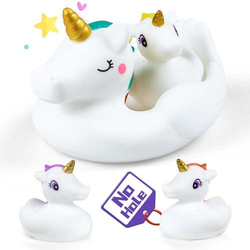 KidBloom Badetiere Baby Schimmelfrei, Badespielzeug Ohne Loch, 4 Stück Einhorn Wasserspielzeug, Badespielzeug Baby ab 1 Jahr KidBloom Badetiere Baby Schimmelfrei, Badespielzeug Ohne Loch, 4 Stück Einhorn Wasserspielzeug, Badespielzeug Baby ab 1 Jahr von KidBloom