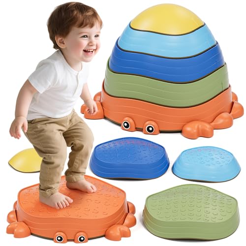KidBloom Balanciersteine für Kinder Outdoor, rutschfeste Autismus Spielzeug, Outdoor Spielzeug ab 2 3 4 Jahre, Adhs Hilfsmittel Sensorik Spielzeug ab 2 3 4 Jahre KidBloom Balanciersteine für Kinder Outdoor, rutschfeste Autismus Spielzeug, Outdoor Spielzeug ab 2 3 4 Jahre, Adhs Hilfsmittel Sensorik Spielzeug ab 2 3 4 Jahre von KidBloom