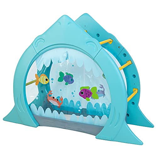 KidKraft Shark Escape Outdoor Klettergerüst für Kleinkinder, Bällebad oder Sandkiste, Outdoor-Spiele für Kinder, Gartenspielzeug, 20081 von KidKraft