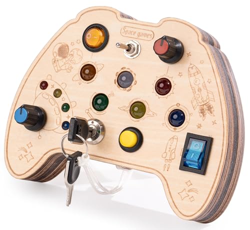 KidMigo Montessori Spielzeug, Holz Busy Board (Board) KidMigo Montessori Spielzeug, Holz Busy Board (Board) von KidMigo