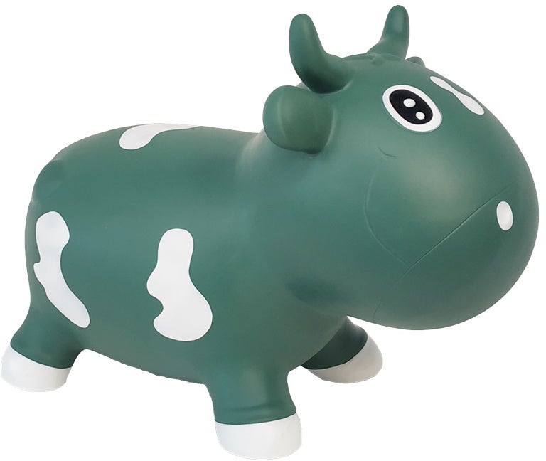 KidZZfarm Kuh Hüpftier, Grün von KidZZfarm