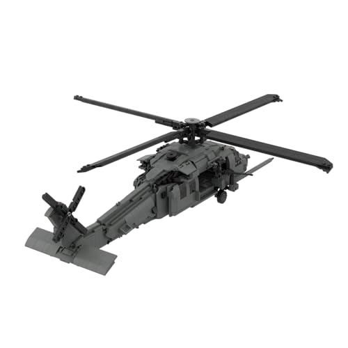 Kidaromo HH-60G Hubschrauber Bausteine Modellbausatz, Militär Helikopter MOC Flugzeug Bausteintechnik, Militär-Nutzhubschrauber Konstruktionsspielzeug, Geschenk für Militärfans, 1431 Teile Kidaromo HH-60G Hubschrauber Bausteine Modellbausatz, Militär Helikopter MOC Flugzeug Bausteintechnik, Militär-Nutzhubschrauber Konstruktionsspielzeug, Geschenk für Militärfans, 1431 Teile von Kidaromo