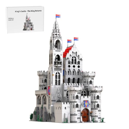 Kidaromo Mittelalterlich Burg Klemmbausteine, Königliche Ritterburg mit Toller Aufbau, MOC Groß Mittelalterliche Haus Model, Modular Architecture Set, Geschenke für Erwachsene, 3939 Teilen Kidaromo Mittelalterlich Burg Klemmbausteine, Königliche Ritterburg mit Toller Aufbau, MOC Groß Mittelalterliche Haus Model, Modular Architecture Set, Geschenke für Erwachsene, 3939 Teilen von Kidaromo