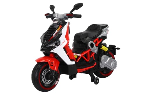 Elektro Kinder Motorrad Fashion Citywalker V6 2X 20W 12V/4.5Ah, Farbe:Rot Elektro Kinder Motorrad Fashion Citywalker V6 2X 20W 12V/4.5Ah, Farbe:Rot von Kidcars