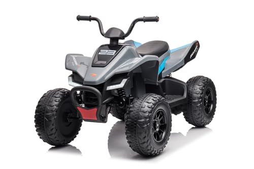 Elektro Kinder Quad ATV McLaren Racing MCL35 Allrad 4x35W 12V/14Ah, Farbe:Grau Elektro Kinder Quad ATV McLaren Racing MCL35 Allrad 4x35W 12V/14Ah, Farbe:Grau von Kidcars