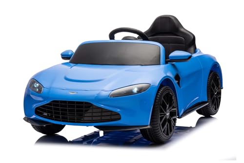 Elektro Kinderauto Aston Martin Vantage mit Lizenz Allrad 2x35W 12V/7Ah, Farbe:Blau Elektro Kinderauto Aston Martin Vantage mit Lizenz Allrad 2x35W 12V/7Ah, Farbe:Blau von Kidcars