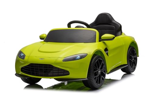 Elektro Kinderauto Aston Martin Vantage mit Lizenz Allrad 2x35W 12V/7Ah, Farbe:Grün Elektro Kinderauto Aston Martin Vantage mit Lizenz Allrad 2x35W 12V/7Ah, Farbe:Grün von Kidcars