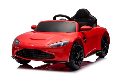 Elektro Kinderauto Aston Martin Vantage mit Lizenz Allrad 2x35W 12V/7Ah, Farbe:Rot Elektro Kinderauto Aston Martin Vantage mit Lizenz Allrad 2x35W 12V/7Ah, Farbe:Rot von Kidcars