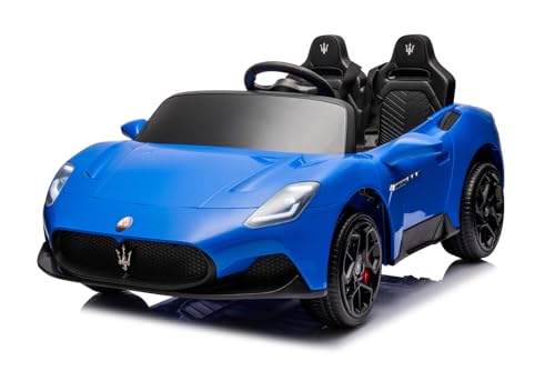 Elektro Kinderauto Maserati MC20 Supercar Allrad mit Lizenz 4x35W 12V/7Ah, Farbe:Blau Elektro Kinderauto Maserati MC20 Supercar Allrad mit Lizenz 4x35W 12V/7Ah, Farbe:Blau von Kidcars