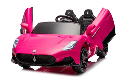 Elektro Kinderauto Maserati MC20 Supercar Allrad mit Lizenz 4x35W 12V/7Ah, Farbe:Pink Elektro Kinderauto Maserati MC20 Supercar Allrad mit Lizenz 4x35W 12V/7Ah, Farbe:Pink von Kidcars