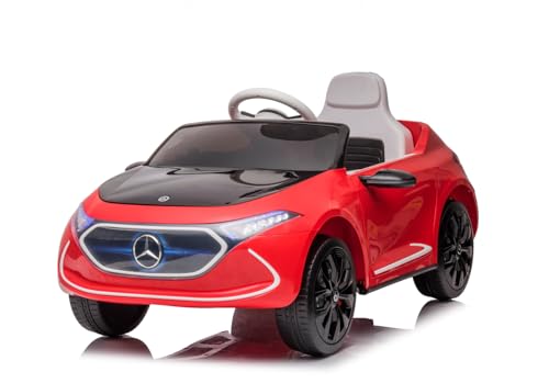 Elektro Kinderauto Mercedes EQA mit Lizenz 2x35W 12V/7Ah, Farbe:Rot Elektro Kinderauto Mercedes EQA mit Lizenz 2x35W 12V/7Ah, Farbe:Rot von Kidcars