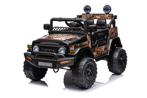 Elektro Kinderauto Toyota FJ mit Lizenz Allrad 4x25W 12V/4.5Ah, Farbe:Braun Elektro Kinderauto Toyota FJ mit Lizenz Allrad 4x25W 12V/4.5Ah, Farbe:Braun von Kidcars