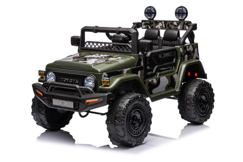 Elektro Kinderauto Toyota FJ mit Lizenz Allrad 4x25W 12V/4.5Ah, Farbe:Grün Elektro Kinderauto Toyota FJ mit Lizenz Allrad 4x25W 12V/4.5Ah, Farbe:Grün von Kidcars