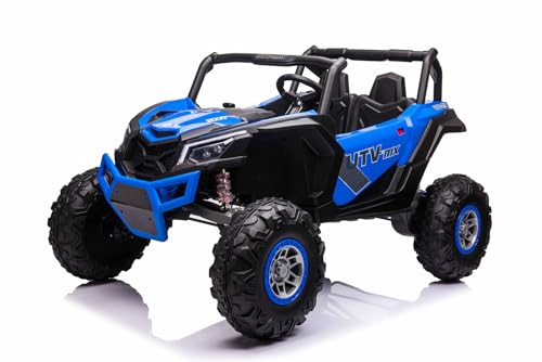 Elektro Kinderauto UTV Ultra 2-Sitzer Allrad 4x55W 12V/10Ah, Farbe:Blau Elektro Kinderauto UTV Ultra 2-Sitzer Allrad 4x55W 12V/10Ah, Farbe:Blau von Kidcars