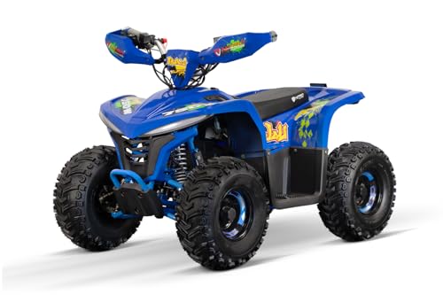 Nitro Motors 750W/1600Wp 48V Eco midi Kinder Quad Balu Platin 7', Farbe:Rot Nitro Motors 750W/1600Wp 48V Eco midi Kinder Quad Balu Platin 7', Farbe:Rot von Kidcars