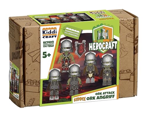KIDDICRAFT KC1409 KIDDIZ Figuren-Pack: Ork Angriff - Klemmbausteine Figuren: Fantasy KIDDICRAFT KC1409 KIDDIZ Figuren-Pack: Ork Angriff - Klemmbausteine Figuren: Fantasy von KIDDICRAFT