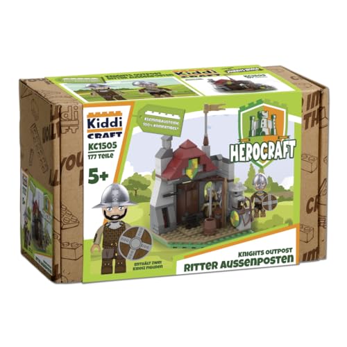 KIDDICRAFT KC1505 Ritter Außenposten - Klemmbausteine von KIDDICRAFT