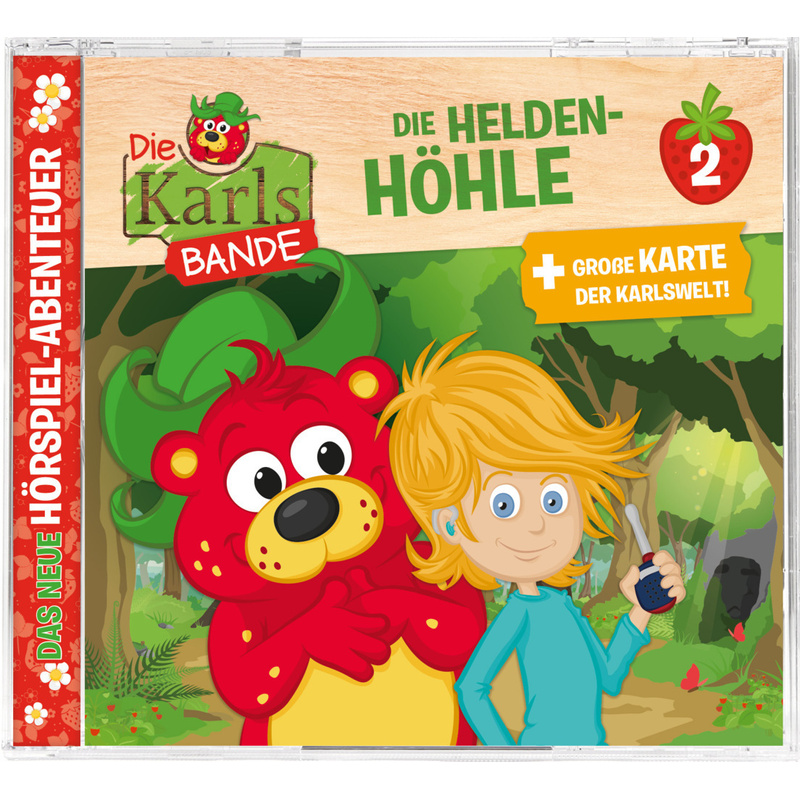 Die Karls Bande - Die Helden-Höhle,1 Audio-CD von Kiddinx Media