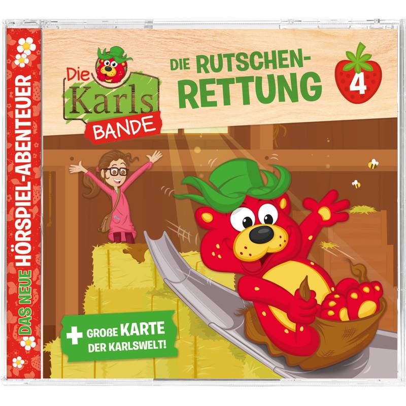 Die Karls Bande - Die Rutschen-Rettung,1 Audio-CD von Kiddinx Media