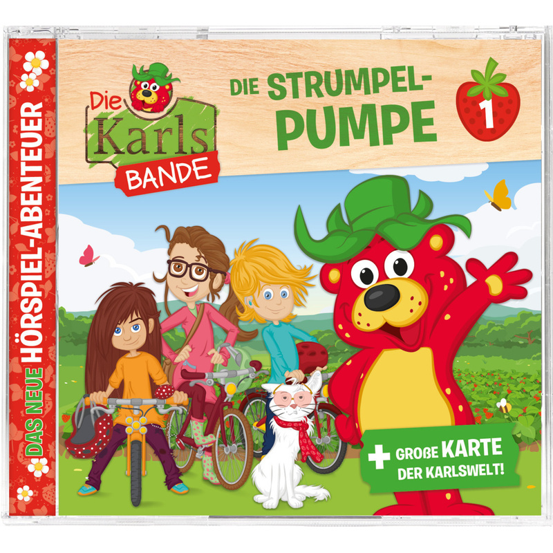 Die Karls Bande - Die Strumpel-Pumpe,1 Audio-CD von Kiddinx Media