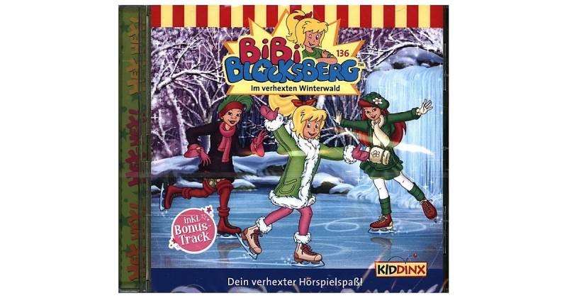 CD Bibi Blocksberg 136 - Im verhexten Winterwald Hörbuch von Kiddinx