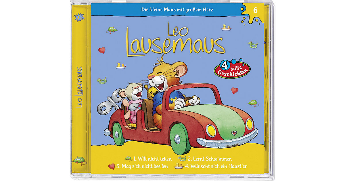 CD Leo Lausemaus 6 Hörbuch CD Leo Lausemaus 6 Hörbuch von Kiddinx