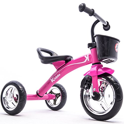 Kiddo Rosa 3 Wheeler intelligentes Design Kids Kind Kinder Trike Dreirad Rutscher Bike 2-5 Jahre neu - Rosa von Kiddo