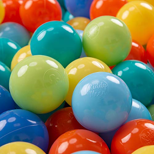 KiddyMoon 200 ∅ 7Cm Kinder Bälle Spielbälle Für Bällebad Baby Plastikbälle Made In EU, Hellgrün/Orange/Türkis/Blau/Babyblau/Gelb KiddyMoon 200 ∅ 7Cm Kinder Bälle Spielbälle Für Bällebad Baby Plastikbälle Made In EU, Hellgrün/Orange/Türkis/Blau/Babyblau/Gelb von KiddyMoon