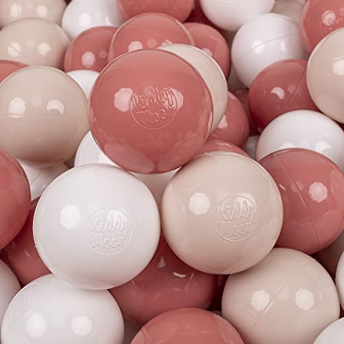KiddyMoon 300 Bälle/7Cm Kinder Bälle Spielbälle Für Bällebad Baby Einfarbige Plastikbälle Made In EU, Pastellbeige/Lachsfarben/Weiß KiddyMoon 300 Bälle/7Cm Kinder Bälle Spielbälle Für Bällebad Baby Einfarbige Plastikbälle Made In EU, Pastellbeige/Lachsfarben/Weiß von KiddyMoon