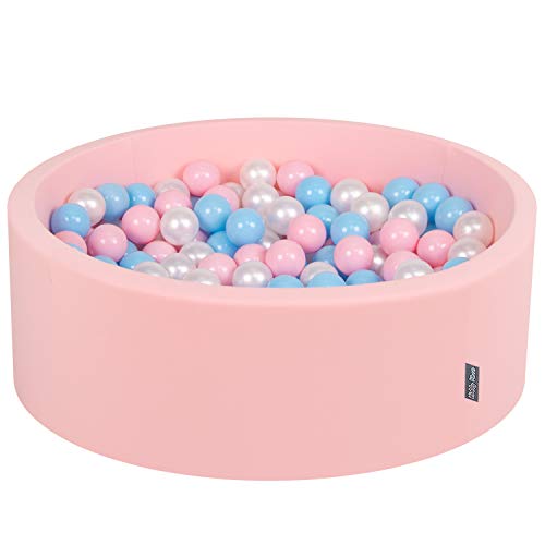 KiddyMoon Bällebad 90X30cm/300 Bälle ∅ 7Cm Bällepool Mit Bunten Bällen Für Babys Kinder Rund, Pink:Babyblau/Rosa/Perle KiddyMoon Bällebad 90X30cm/300 Bälle ∅ 7Cm Bällepool Mit Bunten Bällen Für Babys Kinder Rund, Pink:Babyblau/Rosa/Perle von KiddyMoon