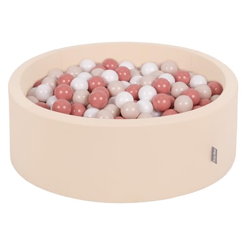 KiddyMoon Rund Bällebad Bällepool 90X30cm/200 Bälle ∅ 7Cm Ballgruben Für Babys Spielbad Kleinkinder, Beige:Pastellbeige/Lachsfarben/Weiß KiddyMoon Rund Bällebad Bällepool 90X30cm/200 Bälle ∅ 7Cm Ballgruben Für Babys Spielbad Kleinkinder, Beige:Pastellbeige/Lachsfarben/Weiß von KiddyMoon