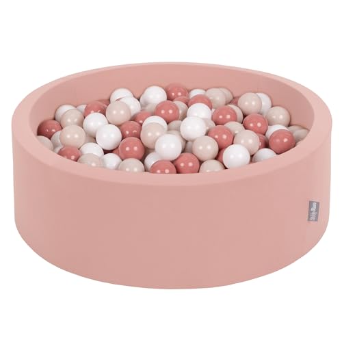 KiddyMoon Rund Bällebad Bällepool 90X30cm/200 Bälle ∅ 7Cm Ballgruben Für Babys Spielbad Kleinkinder, Zimtfarben:Pastellbeige/Lachsfarben/Weiß KiddyMoon Rund Bällebad Bällepool 90X30cm/200 Bälle ∅ 7Cm Ballgruben Für Babys Spielbad Kleinkinder, Zimtfarben:Pastellbeige/Lachsfarben/Weiß von KiddyMoon