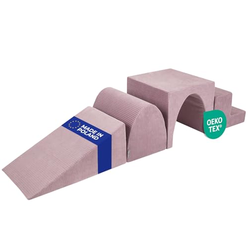 KiddyMoon Spielplatz Aus Schaumstoff Für Kinder Waschbare Bezug, Violett KiddyMoon Spielplatz Aus Schaumstoff Für Kinder Waschbare Bezug, Violett von KiddyMoon