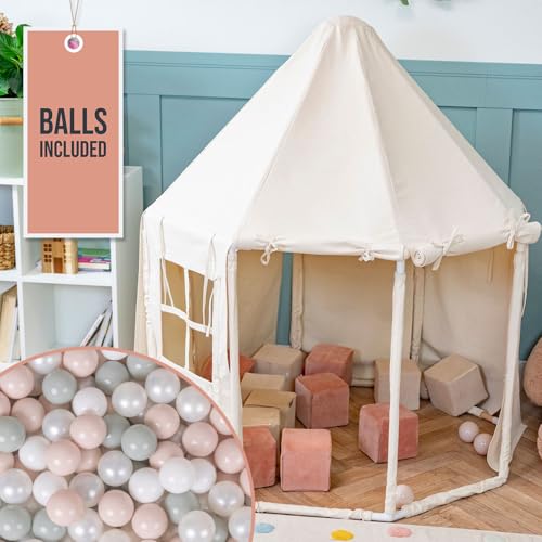 KiddyMoon Spielzelt Kinderzelt Mit 200 Bälle Faltbare Für Kinder Pavillon Förmiges Kinderhaus Leicht Zu Montieren Zum Spielen Für Drinnen Und Draußen KiddyMoon Spielzelt Kinderzelt Mit 200 Bälle Faltbare Für Kinder Pavillon Förmiges Kinderhaus Leicht Zu Montieren Zum Spielen Für Drinnen Und Draußen von KiddyMoon