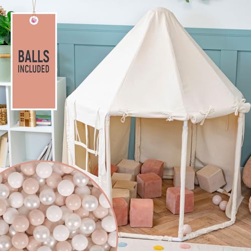 KiddyMoon Spielzelt Kinderzelt Mit 400 Bälle Faltbare Für Kinder Pavillon Förmiges Kinderhaus Leicht Zu Montieren Zum Spielen Für Drinnen Und Draußen KiddyMoon Spielzelt Kinderzelt Mit 400 Bälle Faltbare Für Kinder Pavillon Förmiges Kinderhaus Leicht Zu Montieren Zum Spielen Für Drinnen Und Draußen von KiddyMoon