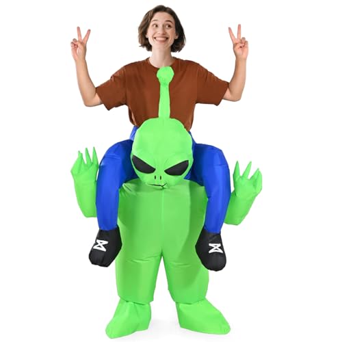 Kostüm Aufblasbar Alien Entführte für Erwachsene, Lustige Kostüme Aufblasbare Spaßkostüm Aufblasbares Alien Kostüm Inklusive Aufblassystem Halloween, Karneval Fasching Cosplay Party Inflatable Costume Kostüm Aufblasbar Alien Entführte für Erwachsene, Lustige Kostüme Aufblasbare Spaßkostüm Aufblasbares Alien Kostüm Inklusive Aufblassystem Halloween, Karneval Fasching Cosplay Party Inflatable Costume von Kidken
