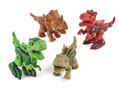 Kidoozie Bauen Sie Ihre eigenen Dinosaurier ab 3 Jahren, Baugebäude zum Auseinandernehmen von Kidoozie