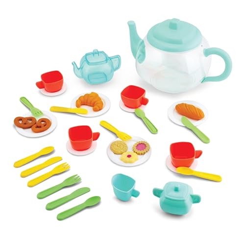 Kidoozie Just Imagine Teekannen-Aufbewahrungsset, Alter 3 + Teeparty, Pretend Play Kitchen Food Kidoozie Just Imagine Teekannen-Aufbewahrungsset, Alter 3 + Teeparty, Pretend Play Kitchen Food von Kidoozie