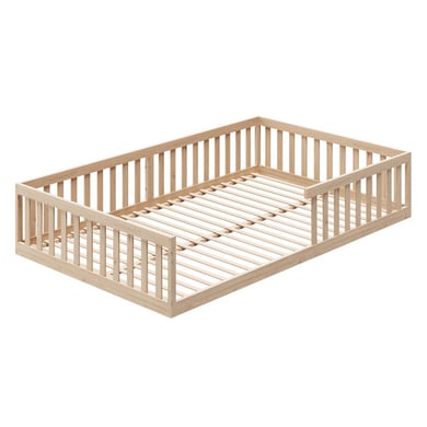 Kids Collective Bodenbett 140x200 cm mit Rausfallschutz & Lattenrost natur Kids Collective Bodenbett 140x200 cm mit Rausfallschutz & Lattenrost natur von Kids Collective