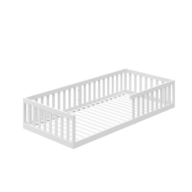 Kids Collective Bodenbett 90x200 cm mit Rausfallschutz & Lattenrost weiß Kids Collective Bodenbett 90x200 cm mit Rausfallschutz & Lattenrost weiß von Kids Collective