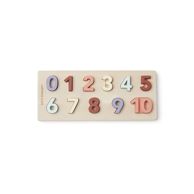 Kids Concept® Puzzle Holz 0-10 von Kids Concept