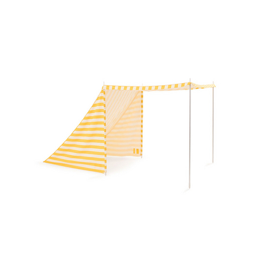 Kids Concept® Strandzelt gelb-weiß von Kids Concept