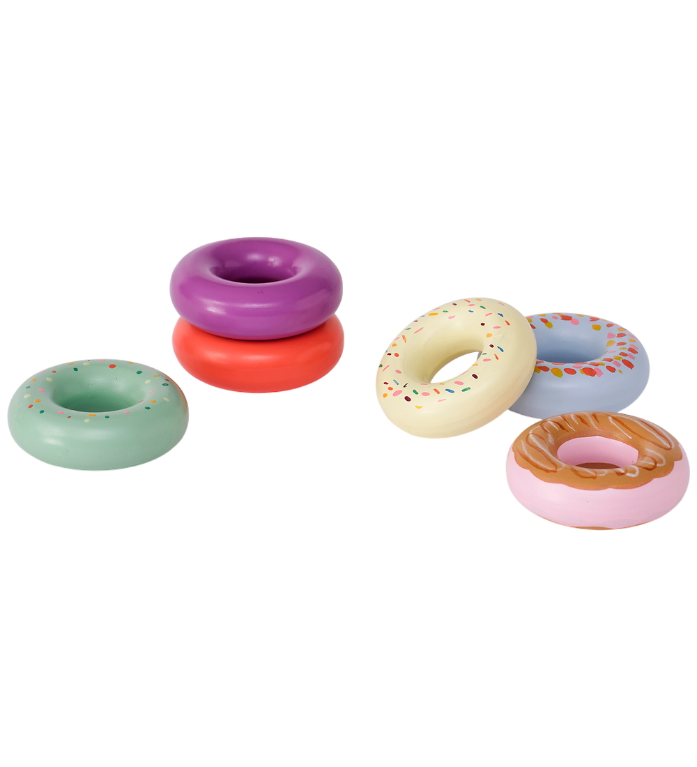 Kids Concept Donuts - 6 st. - Holz - Kids Concept - One Size - Spiellebensmittel Kids Concept Donuts - 6 st. - Holz - Kids Concept - One Size - Spiellebensmittel von Kids Concept