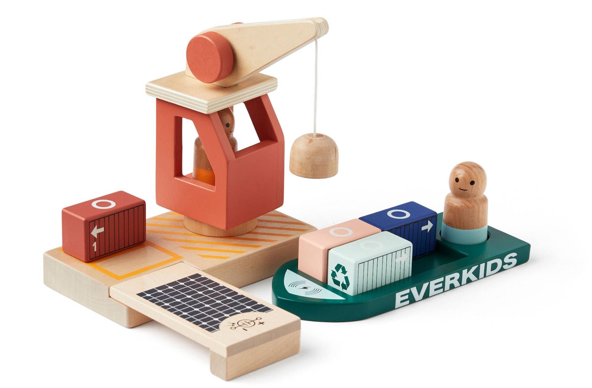 Kids Concept Frachthafen Aiden Spielset Kids Concept Frachthafen Aiden Spielset von Kid's Concept