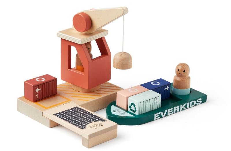 Kids Concept Frachthafen Aiden Spielset von Kid's Concept