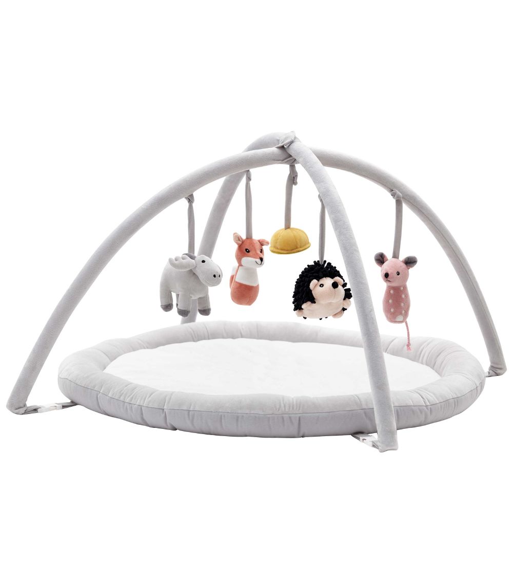 Kids Concept Krabbeldecke - Edvin - Grau m. Tier - Kids Concept - One Size - Krabbeldecke Kids Concept Krabbeldecke - Edvin - Grau m. Tier - Kids Concept - One Size - Krabbeldecke von Kids Concept