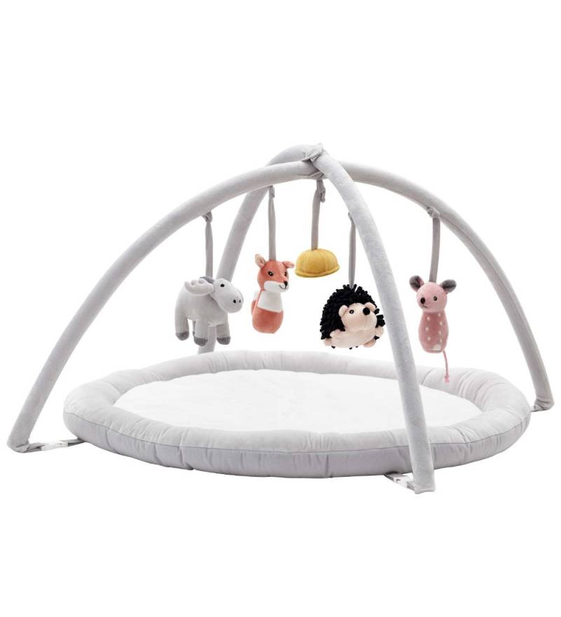Kids Concept Krabbeldecke - Edvin - Grau m. Tier - Kids Concept - One Size - Krabbeldecke Kids Concept Krabbeldecke - Edvin - Grau m. Tier - Kids Concept - One Size - Krabbeldecke von Kids Concept