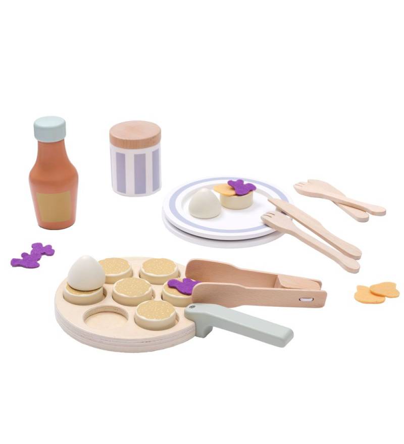 Kids Concept Pfannkuchen-Set - Kids Concept - One Size - Spiellebensmittel Kids Concept Pfannkuchen-Set - Kids Concept - One Size - Spiellebensmittel von Kids Concept